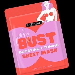 Freeman Bust Boosting Sheet Mask 1 Sheet New